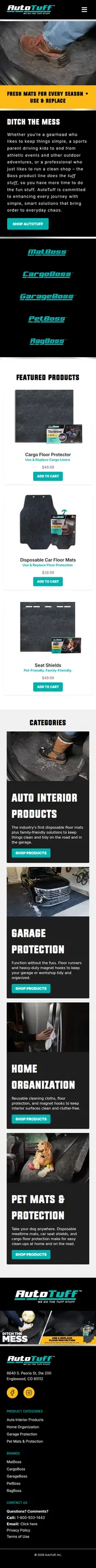 AutoTuff mobile screenshot