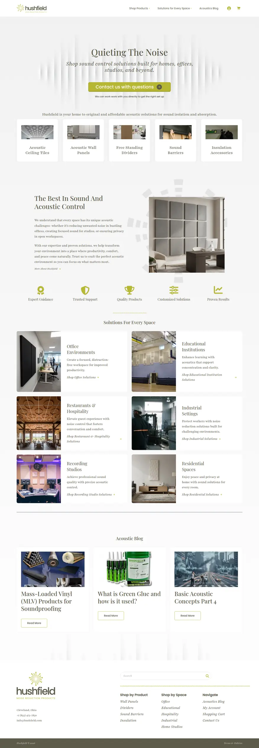 Hushfield desktop screenshot
