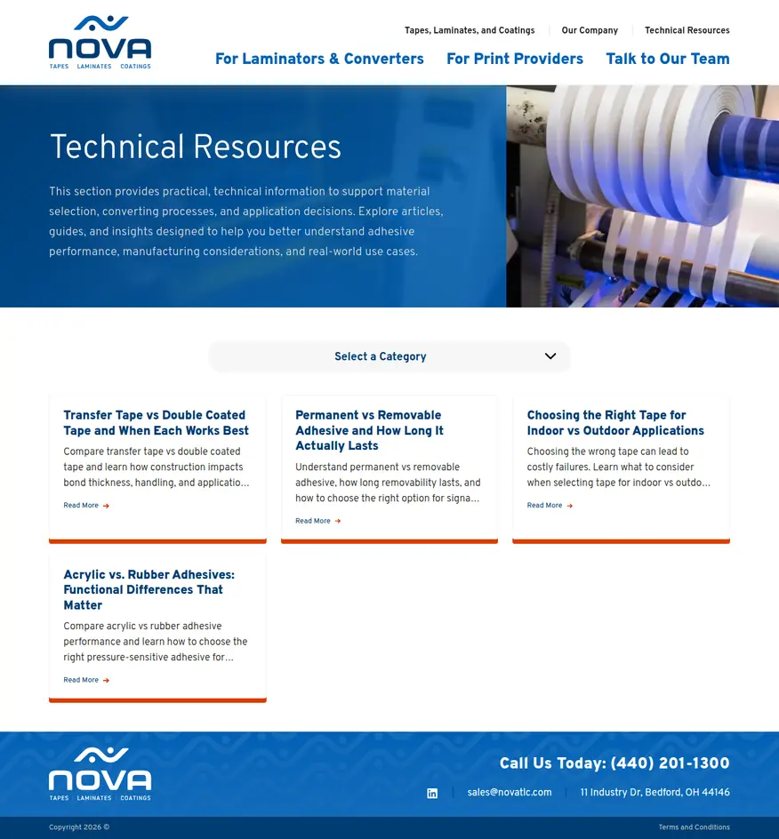 Nova desktop screenshot